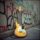 guitar on grafitti.