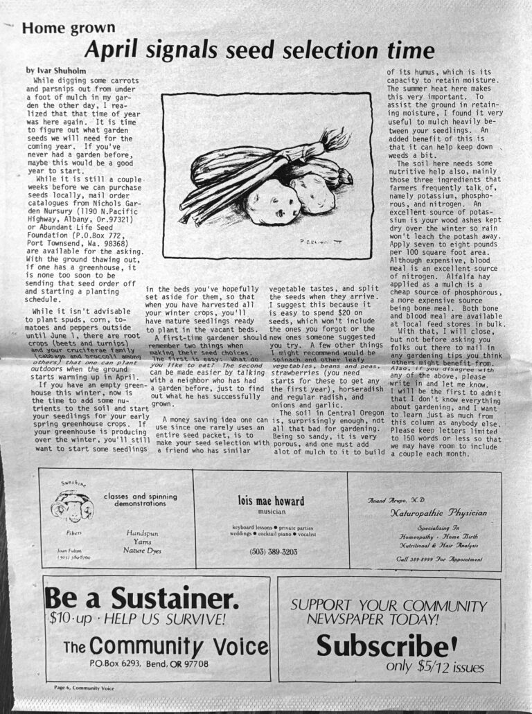 Community Voice Vol 1, Issue 2, Page 6