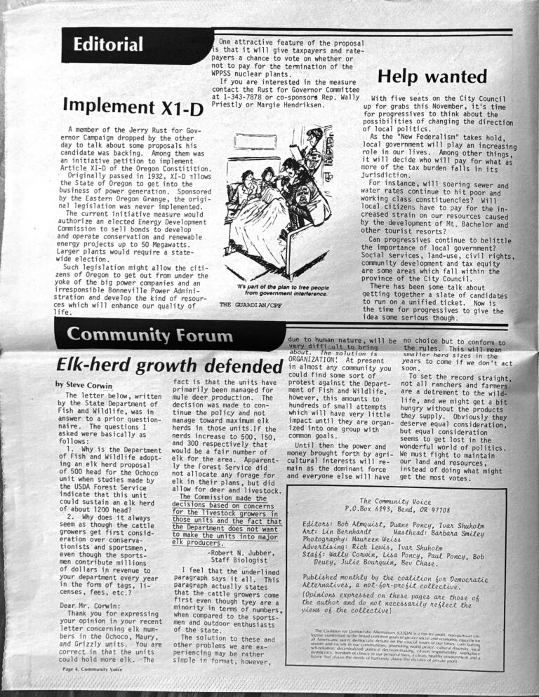 Community Voice Vol 1, Issue 2, Page 4