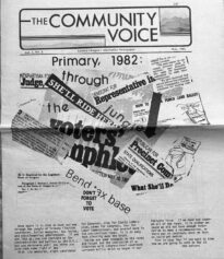 Community Voice, Vol 1, Issue 4, Page 1