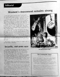 Community Voice, Vol 1, Issue 5, Page 4
