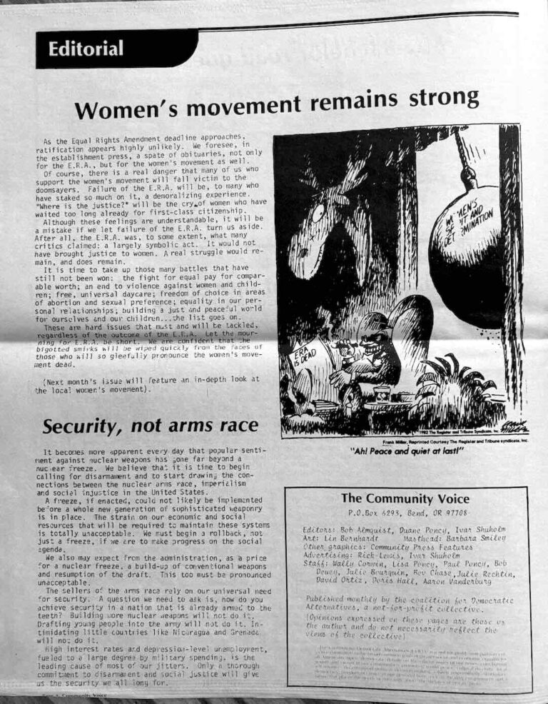 Community Voice, Vol 1, Issue 5, Page 4