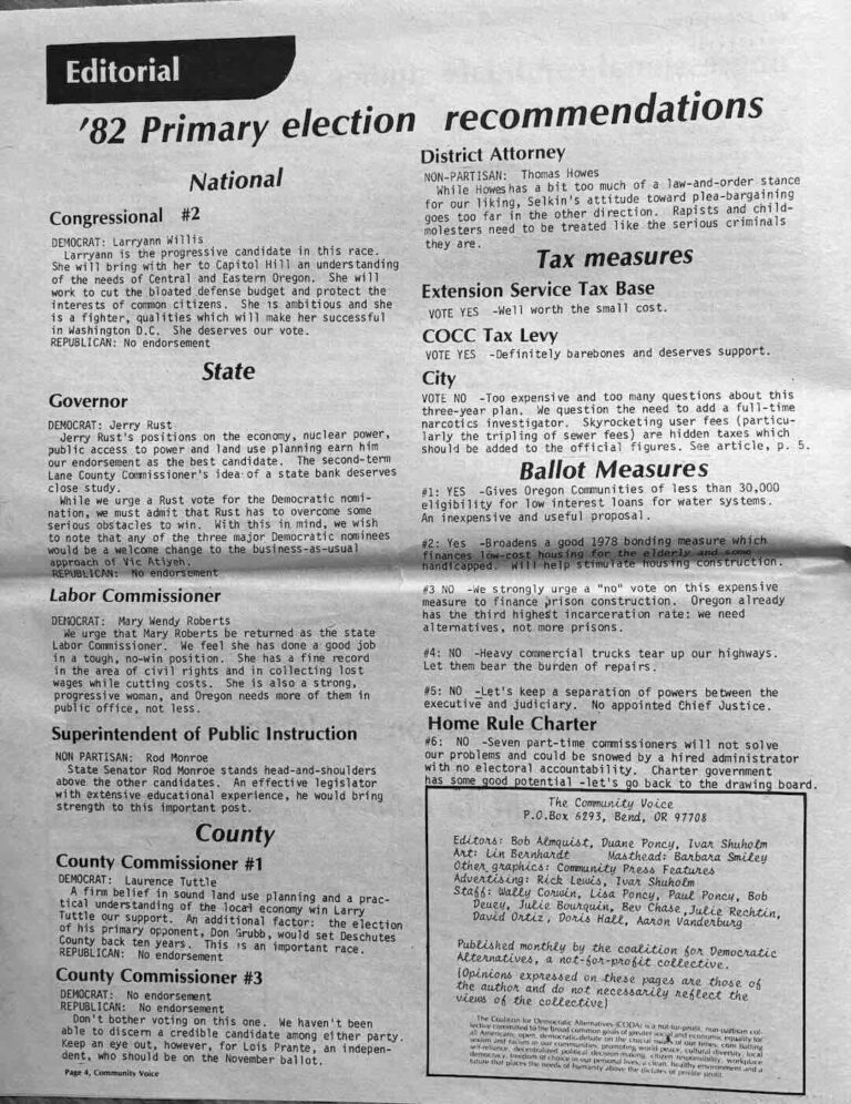 Community Voice, Vol 1, Issue 4, Page 4