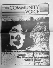 Community Voice, Vol 1, Issue 6, page 01