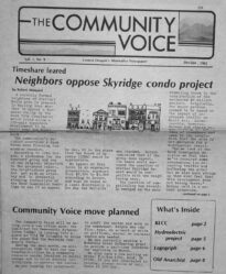 Community Voice, Vol 1, Issue 09, page 01