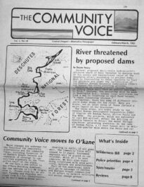 Community Voice, Vol 1, Issue 10, page 01